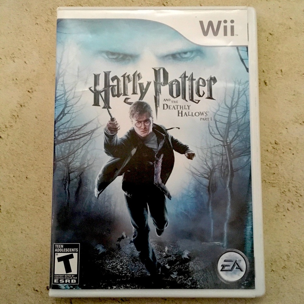 Harry Potter and the deathly hallows part 1 Nintendo Wii video game CIB like new
